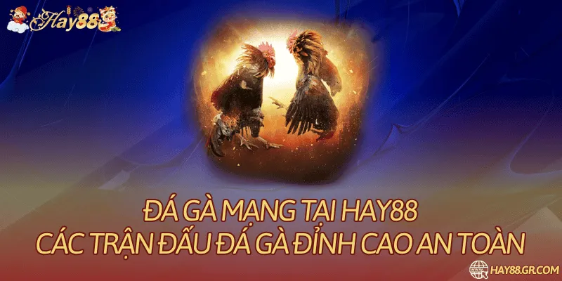 Đá Gà Mạng Tại Hay88 – Các Trận Đấu Đá Gà Đỉnh Cao An Toàn
