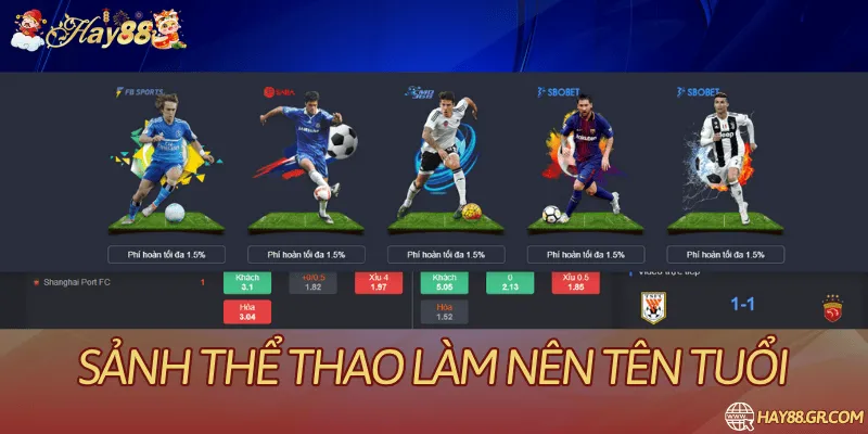 Cung cấp đa dạng môn thể thao, tỷ lệ kèo chuẩn và cập nhật liên tục