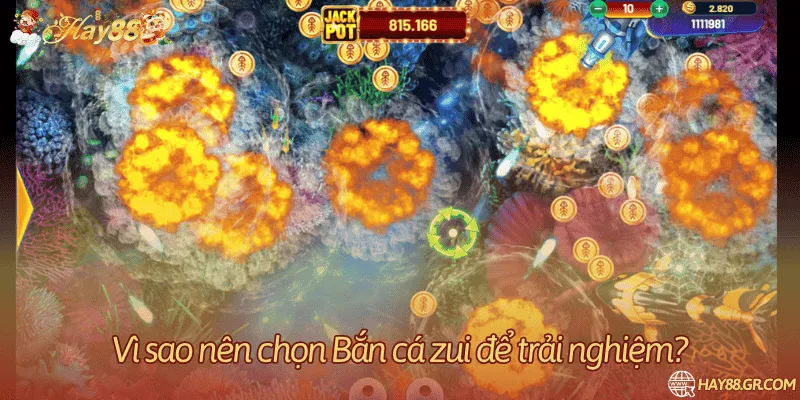 Sở hữu hàng loạt ưu điểm của một dòng game bắn cá trực tuyến